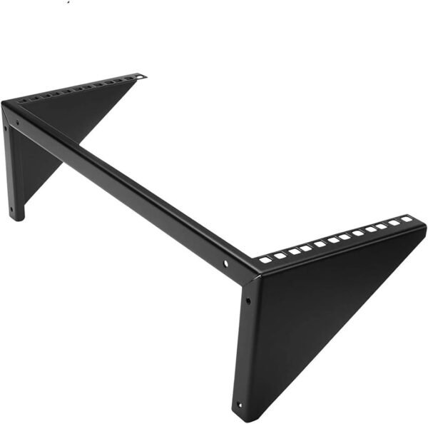 Infitronic - INUWH4STL – Support Mural en Acier 19" Support Mural sous évier Support Mural Vertical (4 HE) – Image 2