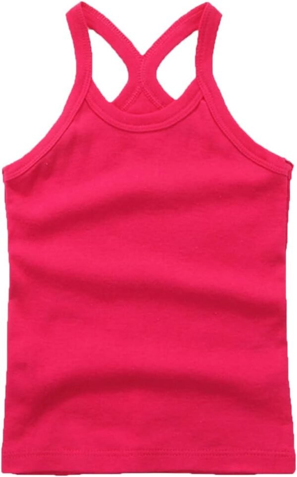 Vêtements pour filles Débardeur de danse dos nageur Crop Débardeur Soild sans manches Sport Danse Top Ballet Gymnastique Vêtements de danse Palettes T-shirt pour filles