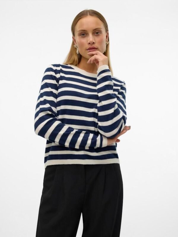 VERO MODA Vmfantastic Ls Pull À Col Rond GA Boo Tricot Femme – Image 6