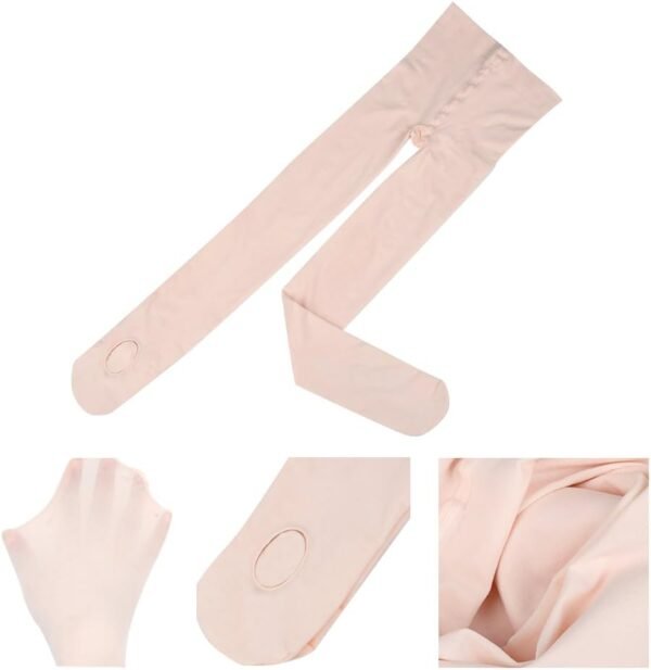 Bezioner Collants de Danse pour les Filles Femmes pour Ballet Yoga Gymnastique Convertible – Image 4