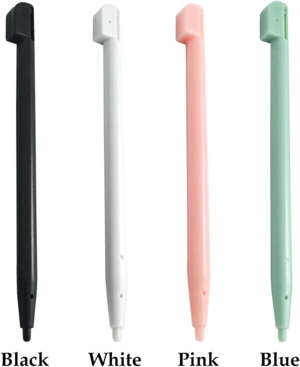 Modonghua Lot de 10 stylets universels capacitifs pour écran tactile NDSL pour 3DS XL pour NDS pour ND SI XL (Noir) – Image 3