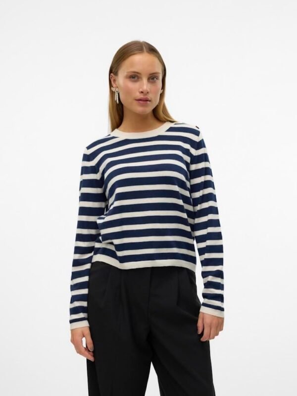 VERO MODA Vmfantastic Ls Pull À Col Rond GA Boo Tricot Femme – Image 2