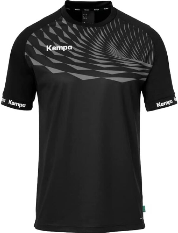 Kempa Wave 26 Shirt Tee Shirt t-Shirt de Sport à Manches Courtes Vetement Fonctionnel Handball Gym Jogging Running Maillot Homme