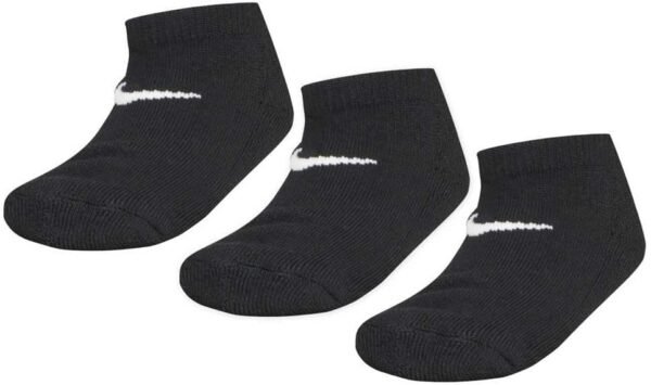 NIKE Unisex Little Kids' Dri-fit Cushioned No-show Socks 3 Pack SOCKS