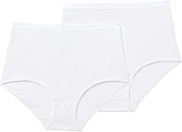 Playtex Culotte Maxi Coton Bio Ultra-Confortable Femme x2