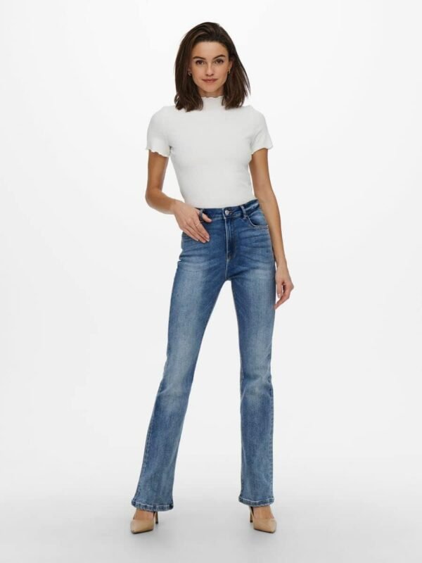 ONLY Jean Flared ONLMILA Taille Haute Flared Fit Jeans – Image 5