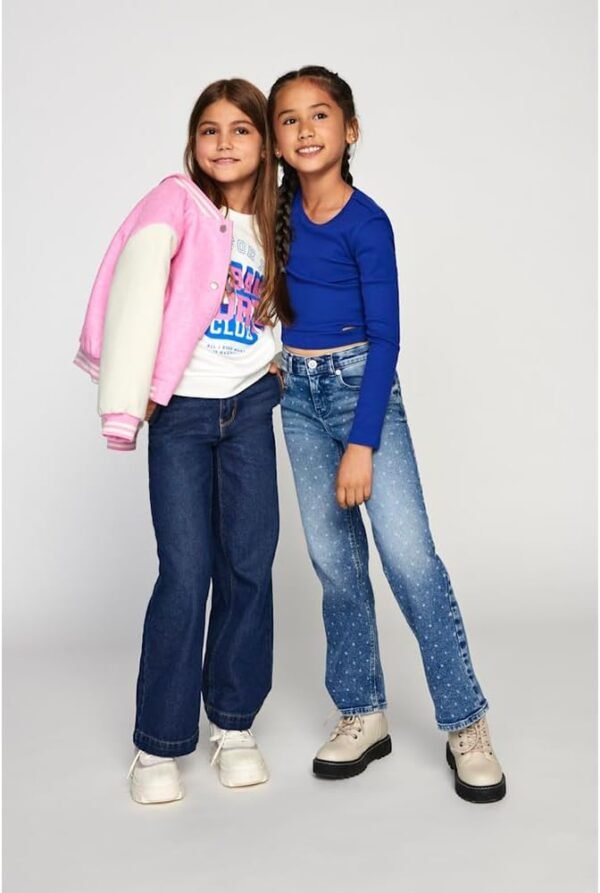 KIDS ONLY Kogcomet Wide DNM PIM Noos Pantalon Fille – Image 3