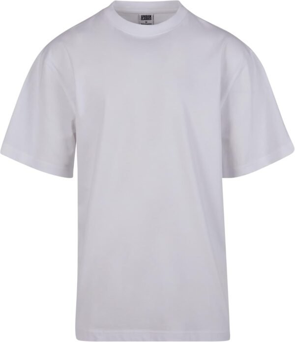 Urban Classics Men's Basic Crew Neck Tall Tee Oversized Short Sleeves T-Shirt with Dropped Shoulders, 100% Jersey Cotton – Image 5