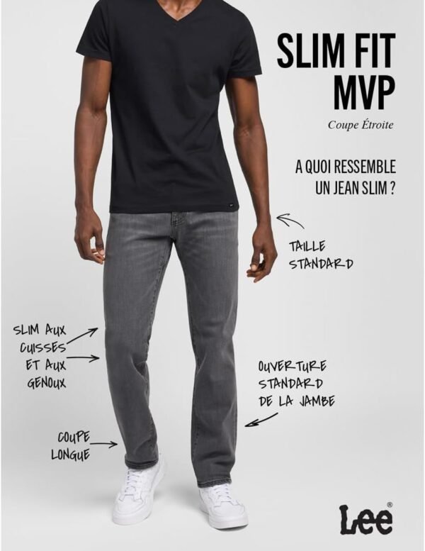 Lee Slim Fit MVP Jeans Homme – Image 4