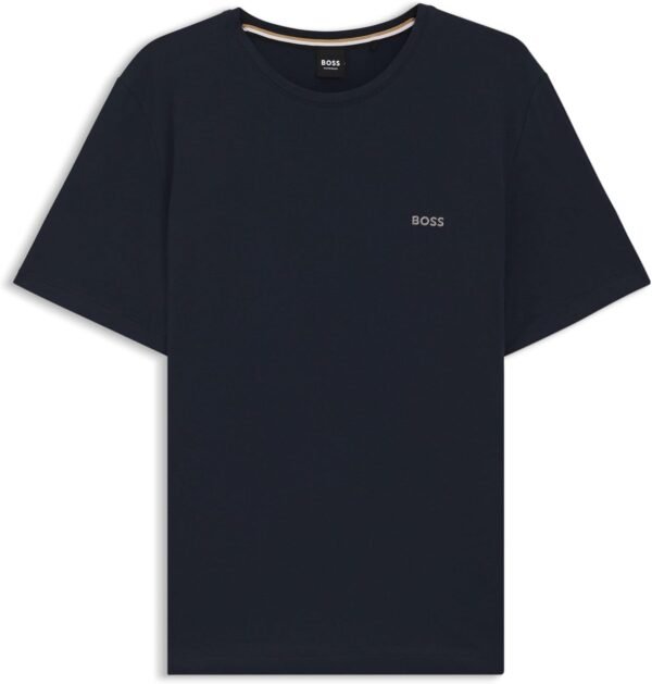 BOSS Hommes Mix&Match T-Shirt R T-Shirt en Coton Stretch à Logo brodé