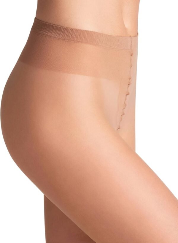 FALKE femme Shelina Toeless 12 DEN collants ultra-transparents effet voile unis avec légère scintillance ceinture fine sans orteils idéaux pour chaussures ouvertes fil fin doux 1 paire – Image 6