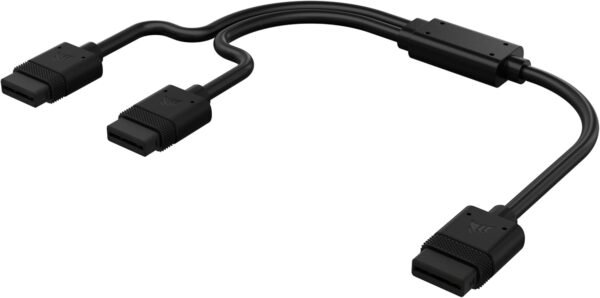 Corsair iCUE Link Câble en Y - 600mm Droit - Noir