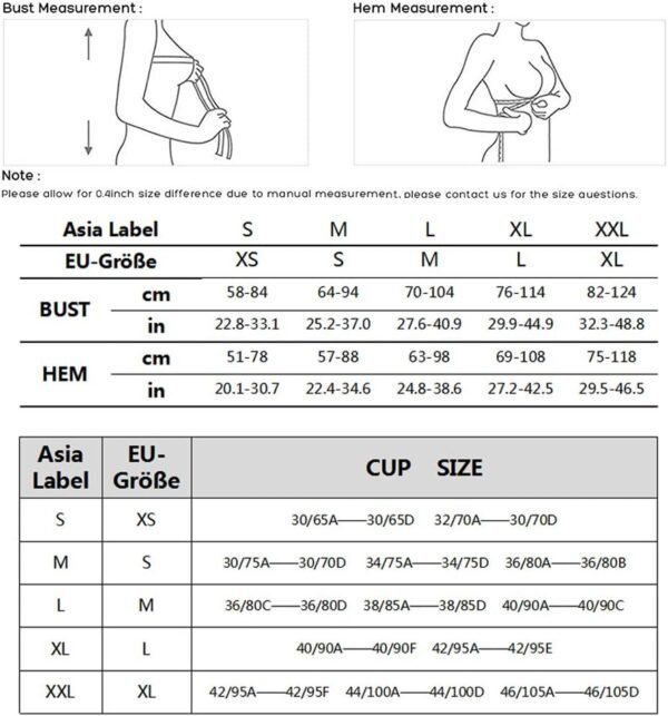 Vertvie Femme Soutien-Gorge de Sport Dentelle sans Armature Sexy Brassière Rembourré Push Up Lingerie Lace Bra Tank Top Bustier Confortable – Image 7