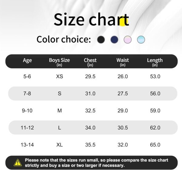 Ewbob Maillot de Bain pour Fille Confort Une Pièc Adolescents Swimsuit Maillot de Bain Sportif à Séchage Rapide – Image 5