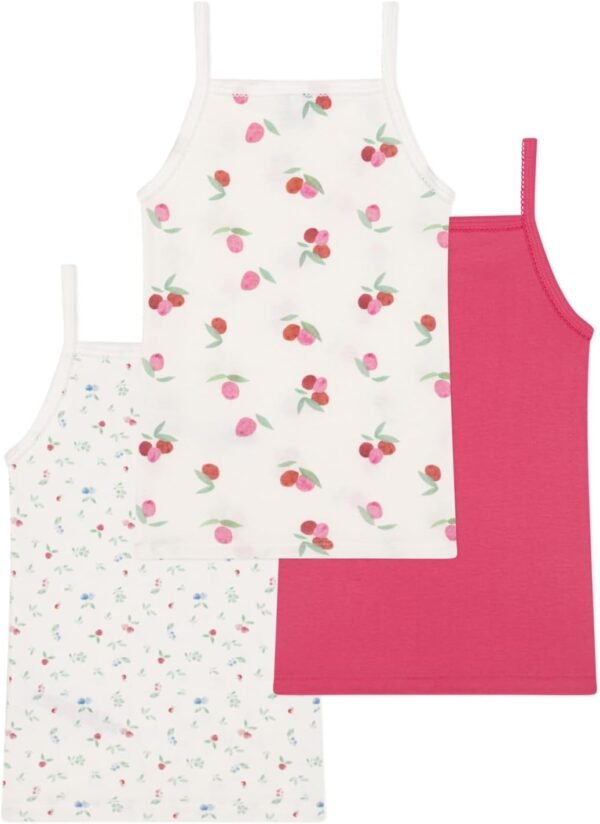 Petit Bateau Chemises Bretelles (Lot de 3) Fille – Image 2