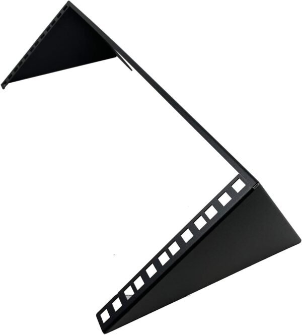 Infitronic - INUWH4STL – Support Mural en Acier 19" Support Mural sous évier Support Mural Vertical (4 HE) – Image 3