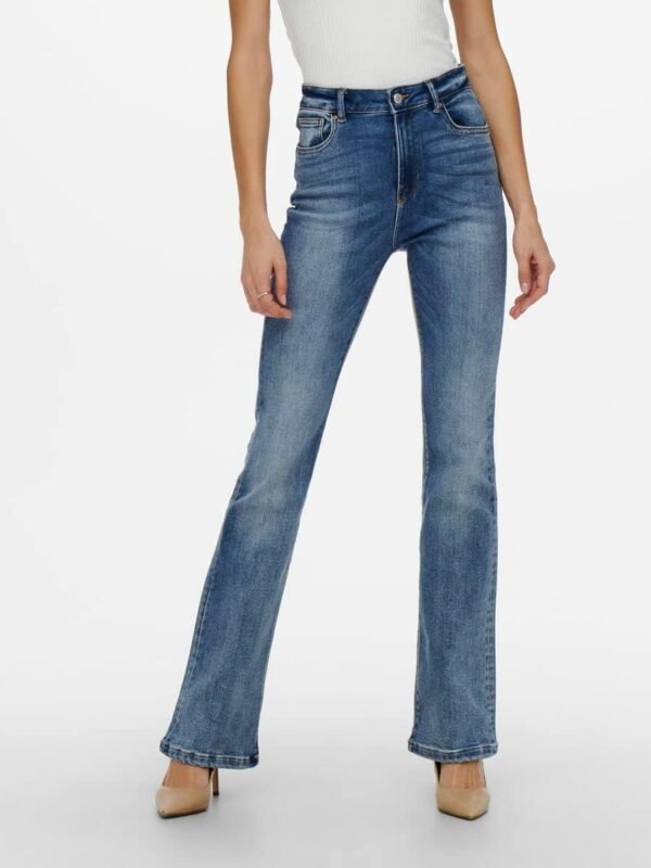 ONLY Jean Flared ONLMILA Taille Haute Flared Fit Jeans – Image 3