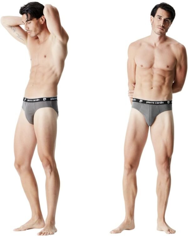 Slip Homme Coton, sous-vêtements Homme, Hypoallergénique, Maintien sans comprimer (Lot de 4) – Image 4