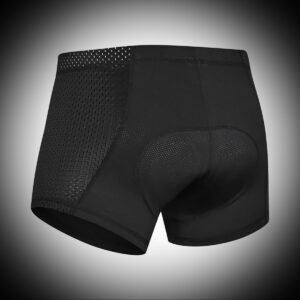 Alternative view of Turbovera Shorts de Cyclisme pour Homme, sous-vêtements de Sport pour Cyclisme, avec Coussinets en Silicone, Respirants et Élastiques, Taille