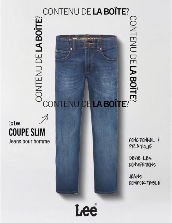 Lee Slim Fit MVP Jeans Homme – Image 7