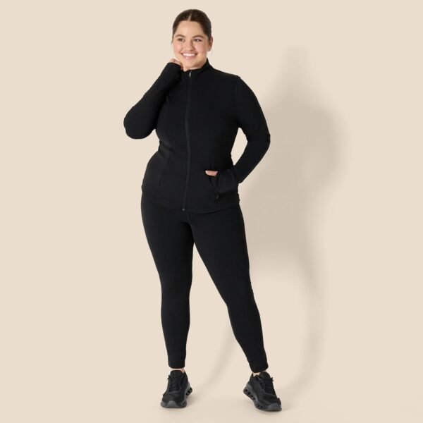 Amazon Essentials Veste Zippée Active FormFlex Ultra Douce, Coupe Ajustée Femme – Image 7