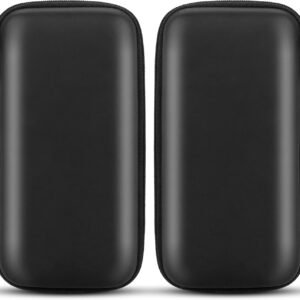 Alternative view of ACOCOBUY Organisateur Accessoires Électroniques, Etui pour Disque Dur Externe 2,5" Pochette Voyage Portable Résistant Aux Chocs Étui de Transport Organiseur de EVA Sac de Power Bank Étui Sac Noir