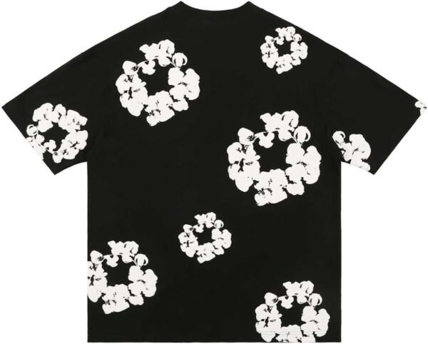 Ensemble Short Tee Shirt Homme, Ensemble Homme Ete Coton Vetement Mode Grande Taille DéContracté Haut Et Short De SurvêTement Fleurs Sweatshirt Unisexe Confortable – Image 3