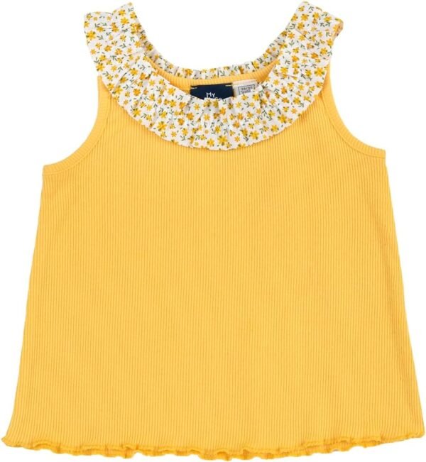 Chicco T-Shirt À Manches Courtes en Coton Tricot Fille (Lot de 1)