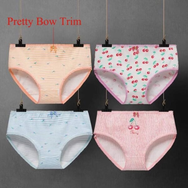 Kidear Série Enfants Culotte Culotte Culotte Enfant 12 Pièces sous-vêtements en Coton Doux pour Tout-Petit, âgés de 2 à 10 Ans – Image 3