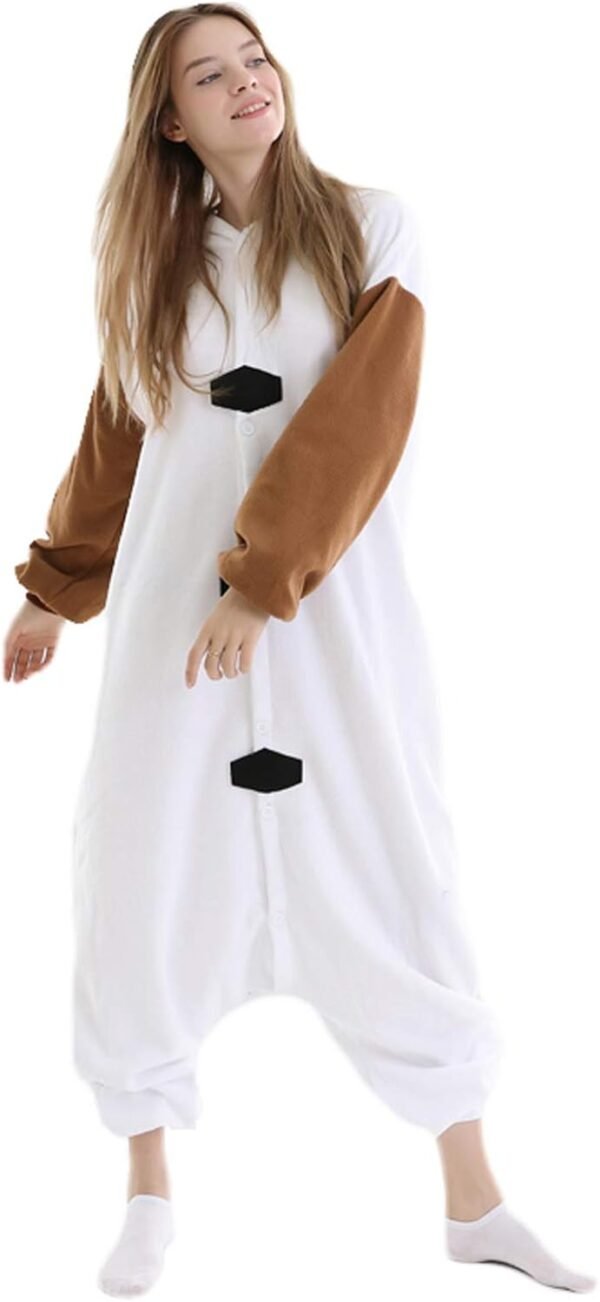 LorranTree Relaxo Costume Olaf Onesie Adulte Pyjama Femme Carnaval Halloween Pyjama Cosplay Combinaison Animal Carnaval – Image 6