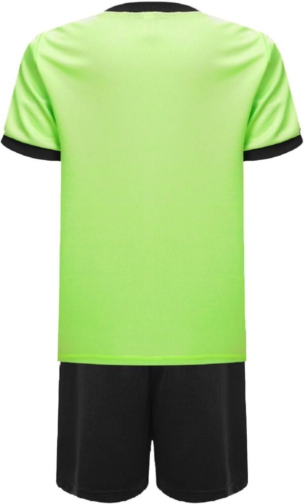 Oyolan Enfant Garçon Ensemble Sport Maillot et Short Football Basketball Survêtement Eté Uniforme Foot – Image 4