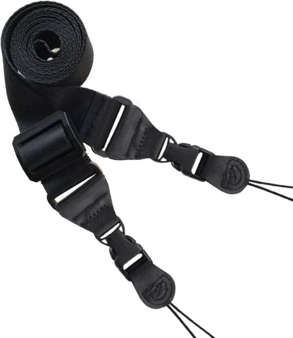AMFUN Bandoulière Universelle pour Tablette, Bandoulière de Rechange pour Tablette Réglable, Tablette Sangle D'Épaule de Lanière en Nylon Cou Sangle pour ipad/Samsung/Tablette/Caméra