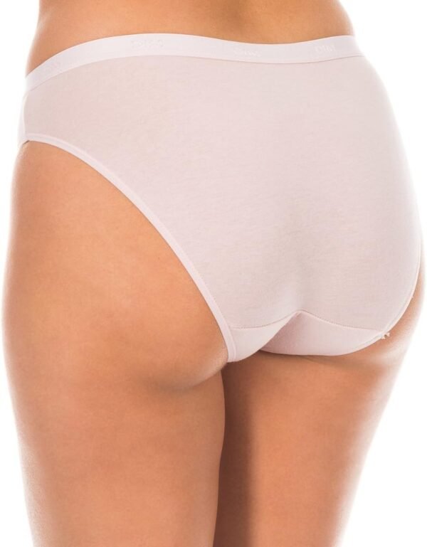 Dim Culottes Femme x3 | Les Pockets Ecodim | Coton & Élasthanne | Ceinture Confort | Multicolores | Invisibles sous Les Vêtements – Image 4