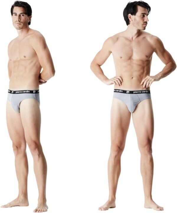 Slip Homme Coton, sous-vêtements Homme, Hypoallergénique, Maintien sans comprimer (Lot de 4) – Image 6