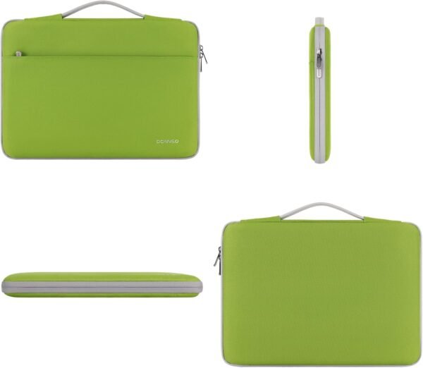 DOMISO 17 Pouces Housse Sac Protection Ordinateur Portable Sacoche pour 17,3" IdeaPad 3 Gen 7/17,3" ZBook Fury 17,3 G8 / 17" Envy Laptop 17,Vert Herbe – Image 2