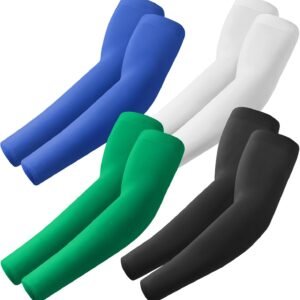 fuinloth Manchettes de Bras pour Homme et Femme, Anti UV Protection Gaming Sport