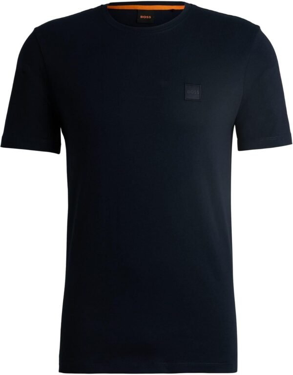 BOSS Hommes Tales T-Shirt Relaxed Fit en Jersey de Coton avec Patch Logo – Image 7