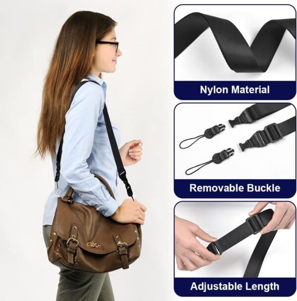 AMFUN Bandoulière Universelle pour Tablette, Bandoulière de Rechange pour Tablette Réglable, Tablette Sangle D'Épaule de Lanière en Nylon Cou Sangle pour ipad/Samsung/Tablette/Caméra – Image 5