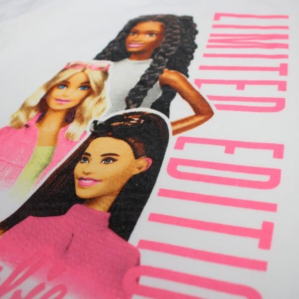 Disney T- Shirt Manches Courtes Fille Barbie Mixte Enfant – Image 3
