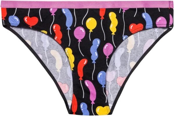 Dedoles Culotte Femme & Filles sous-vêtement Coton Beaucoup Designs Amusants Fleurs Licorne Teckel Ballons Pomme