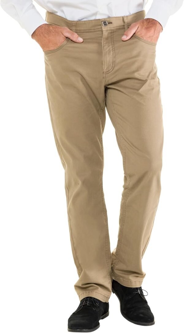 JP 1880 Hommes Grandes Tailles L-8XL Pantalon 5 Poches, avec Taille élastique, Coupe Regular Fit 717157