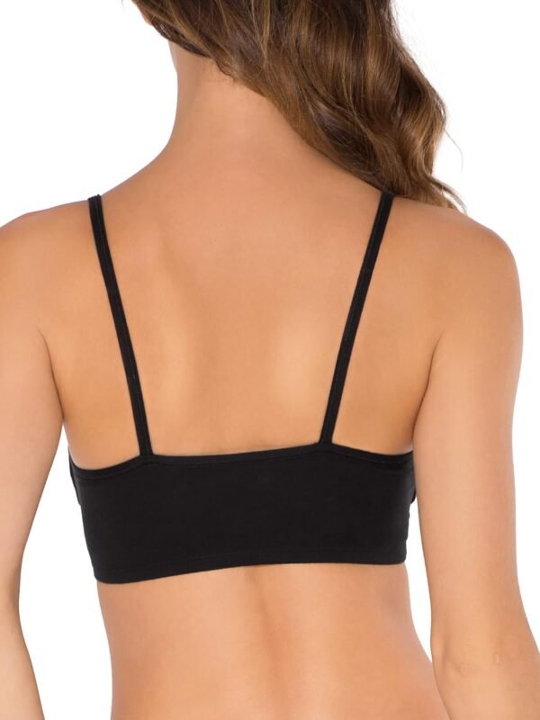 Fruit of the Loom Spaghetti Strap Cotton Sports Bra Soutien-Gorge, Opaque (Lot de 4) Femme – Image 7