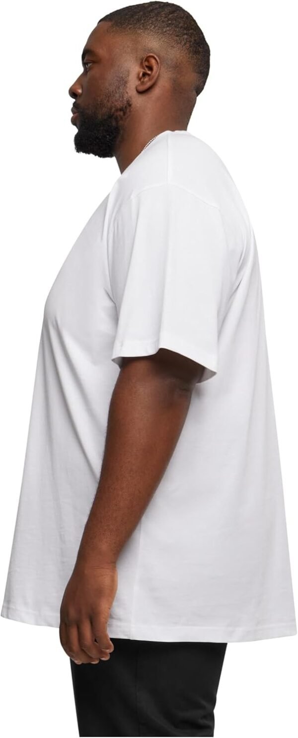 Urban Classics Men's Basic Crew Neck Tall Tee Oversized Short Sleeves T-Shirt with Dropped Shoulders, 100% Jersey Cotton – Image 3