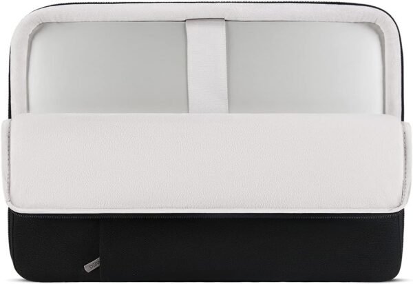 DOMISO Housse de Protection pour Ordinateur Portable 14 Pouces de Housse de Protection Antichoc pour Ordinateur Portable, Noir – Image 3