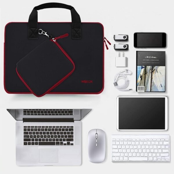 HSEOK 13-13,3 Pouces Housse pour MacBook Pro 14" M4/M3/M2/M1, Tous Les Modèles 13,3" MacBook Air/Pro, XPS 13/14, la Plupart des PC 13"-14" – Image 6