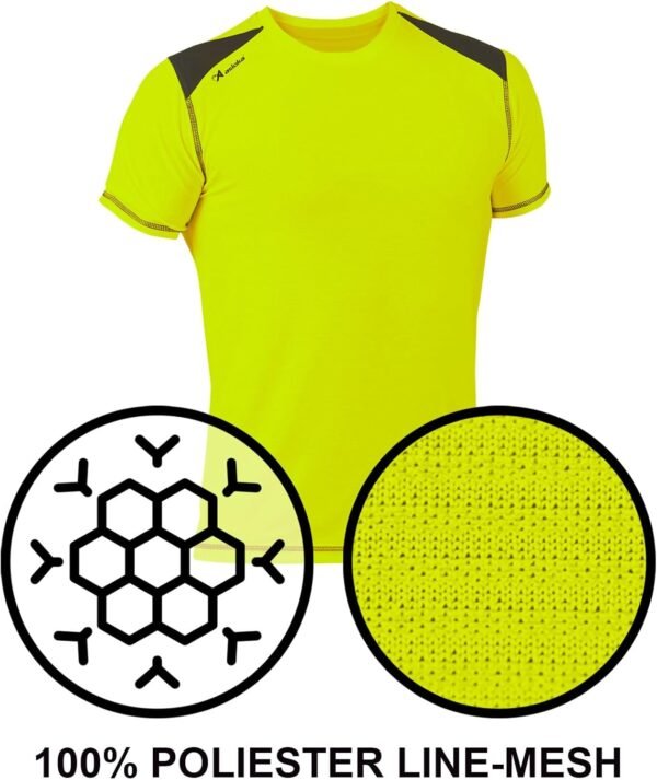 ASIOKA 182/17 T-Shirt Technique Mixte Unisexe pour Adulte de m/Court – Image 5