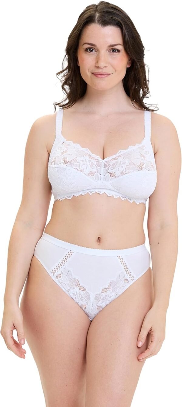 Sans Complexe, Soutien-Gorge sans Armatures, pour Femmes, Modèle Coton d'Arum 744438, – Image 4