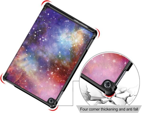 Acelive Slim Fit PU Cuir Étui Housse Coque avec Support Ultra-Mince et Léger et la Fonction Sommeil/Réveil Automatique pour Huawei Mediapad M5 Lite 10 10.1 Pouces – Image 5