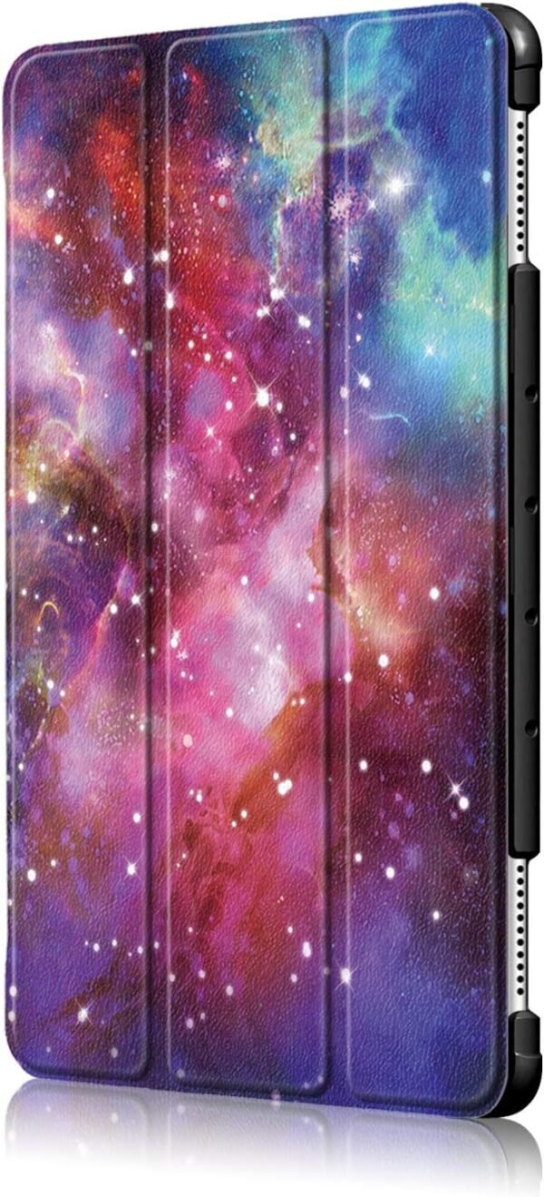 Acelive Slim Fit PU Cuir Étui Housse Coque avec Support Ultra-Mince et Léger et la Fonction Sommeil/Réveil Automatique pour Huawei Mediapad M5 Lite 10 10.1 Pouces – Image 8