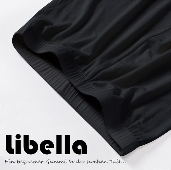 Libella Legging Femme 3/4 Pantalon Coton de Sport Jegging Taille Haute Femmes Yoga Opaque Doux Grande Taille Fitness Multicolore 4161 VA – Image 7